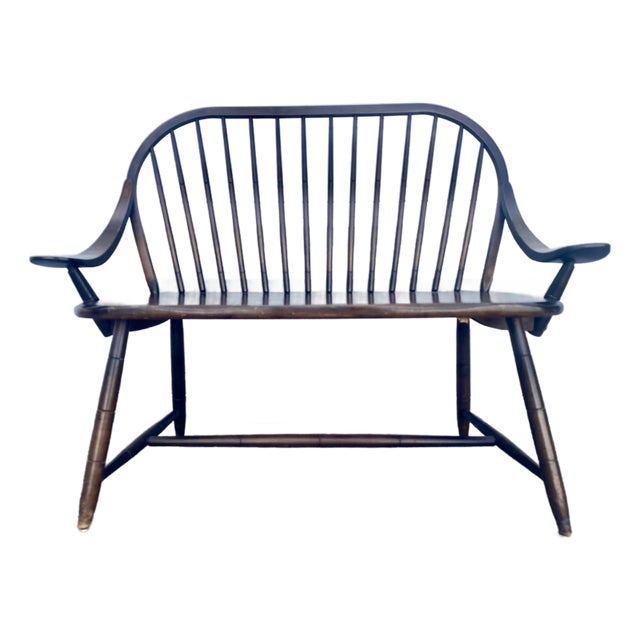 Vintage Hale of Vermont Windsor Prosper's Bench or Settee . For Sale