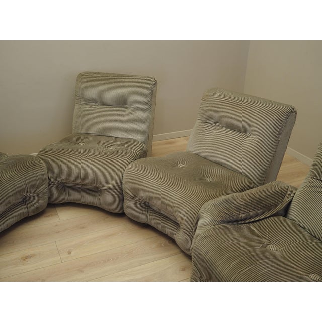 Vintage Italian Modular Sofa, 1960s, Set of 6 For Sale - Image 11 of 14