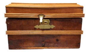 Mid 19th Century Victorian Keepsake Chest