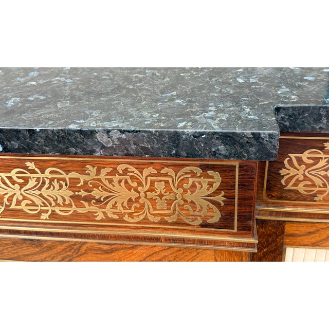 Regency Rosewood Breakfront Side Cabinet, 1815 For Sale - Image 18 of 18