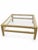 Late 20th Century Coastal Wicker and Rattan Square Glass-Top Coffee Table For Sale In Las Vegas - Image 6 of 8