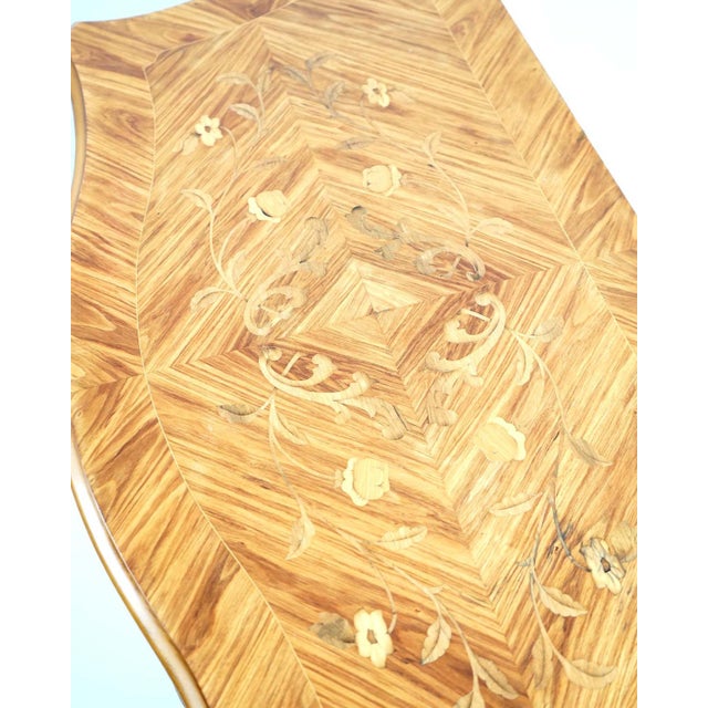 Antique French Louis XV Style Chest of Drawers, 1920s For Sale - Image 4 of 12