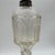 Early 19th Century 1850s Gothic Arch Pressed-Glass Oil Lamps, Attributed to Boston & Sandwich, - Pair For Sale - Image 5 of 18