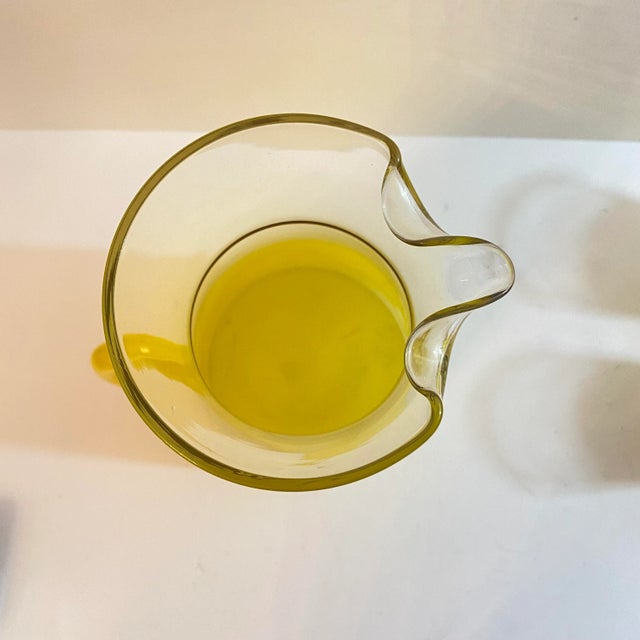 MidCentury Modern Blendo West Virginia Specialty Glass Co. Pitcher