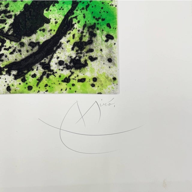 Joan Miró, Règne végétal (Plant Kingdom), 1981, Aquatint For Sale - Image 3 of 7