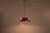 Red Vintage Minimalist Pendant Lamp from Artimeta For Sale - Image 8 of 10