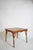 Rattan square game table, 1950s. Height: 75 cm - 29.53 in Length: 91 cm - 35.83 in Width: 91 cm - 35.83 in