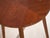 Vintage Round Side Table in Teak Wood, Central Europe, 1960 For Sale - Image 4 of 10