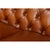 Brown British Brown Leather Chesterfield Sofa For Sale - Image 8 of 11