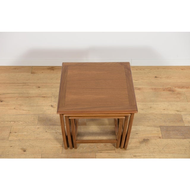 Mid-Century Nesting Tables by Victor Wilkins for G-Plan, United Kingdom, 1960s, Set of 3 For Sale - Image 13 of 18