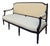 Antique Directoire Sofa Settee W Nancy Corzine Yellow Upholstery For Sale