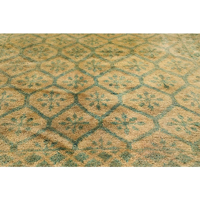 Mid 20th Century Vintage Turkish Tulu Rug, 03'08 X 05'07 For Sale - Image 5 of 10