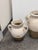 2010s Pottery Barn Tuscan Handcrafted Terracotta Double-Handled Urns, Set of Three For Sale - Image 5 of 12