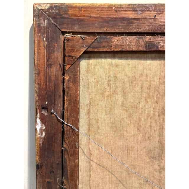 Neoclassical Antique Dutch Floral Still Life Signed “A. van Sijnkens”, 19th C or Older For Sale - Image 3 of 13