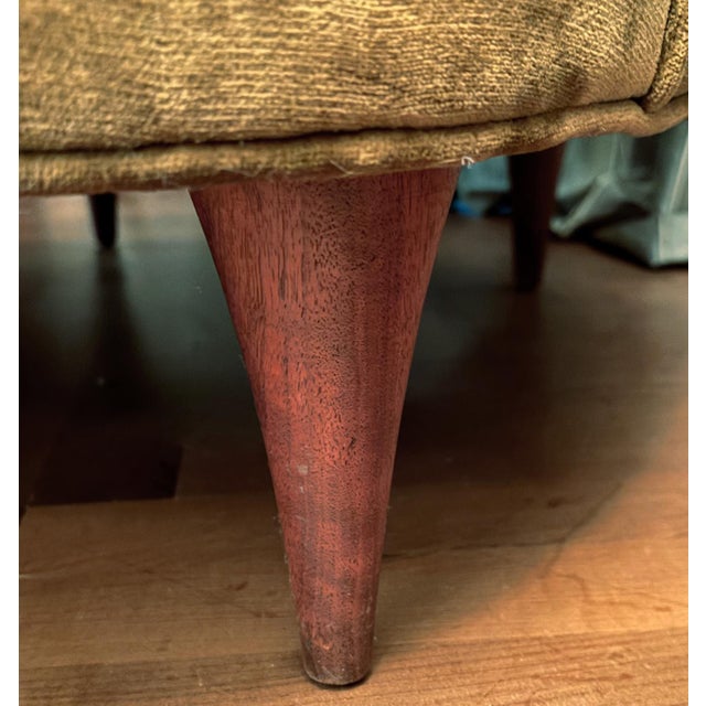 1960s Pair MCM Lounge Chairs For Sale In Chicago - Image 6 of 7