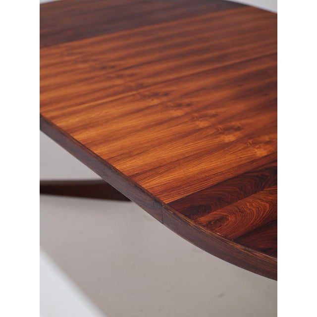Extendable Dining Table in Rosewood, Denmark, 1960s For Sale - Image 16 of 18