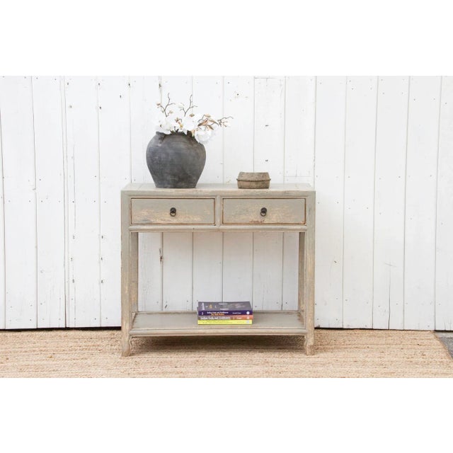 Country Style Painted Console Table For Sale - Image 10 of 11