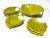 Italian Leaf Pottery Salad Set from Ars Ceramica, 1970s, Set of 7 For Sale - Image 6 of 6