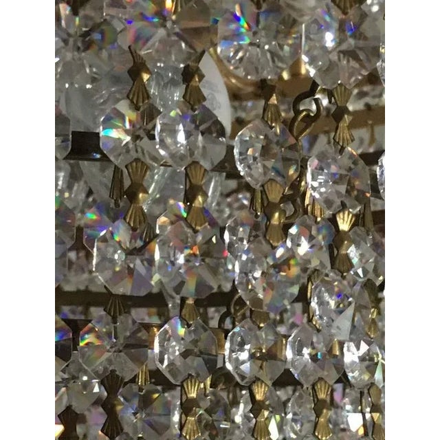 Neoclassical Style Possible Swarovski Twelve-Light Tiered Chandelier For Sale In New York - Image 6 of 10