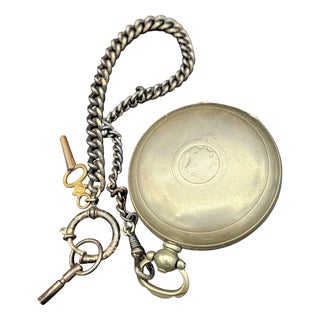 Antique Pocket Watch by K. Serkisoff, 1890s For Sale