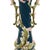 Antique Art Nouveau Rococo Blue Vase, 1890s For Sale - Image 10 of 16