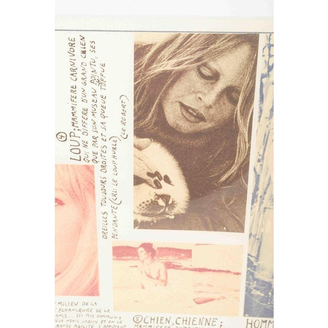 Erik Dietman, Brigitte Bardot, 1977, Lithograph For Sale - Image 3 of 6