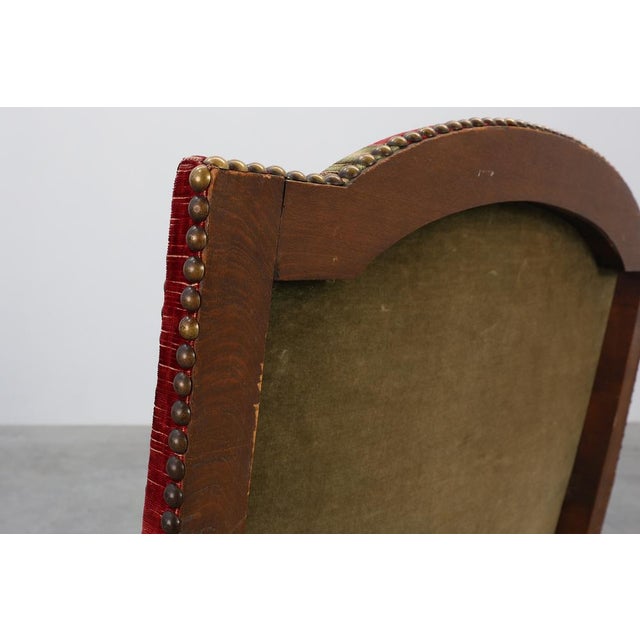 Antique French Louis XIV Chair in Oak, 1800s For Sale - Image 10 of 18