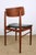 Danish Chairs in Teak, Black Skai and Brass by Sven Chrobat for Sax, 1960, Set of 4 For Sale - Image 18 of 18