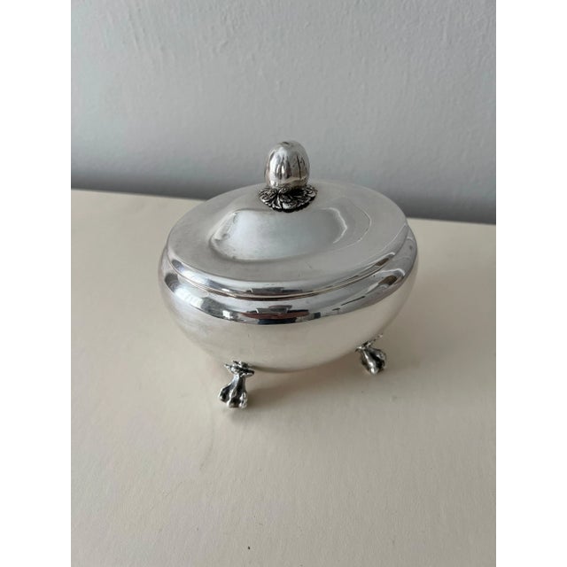 A wonderful oval silver plate box, hinged for storing everything from mementos to 420! A compliment to any cocktail table,...