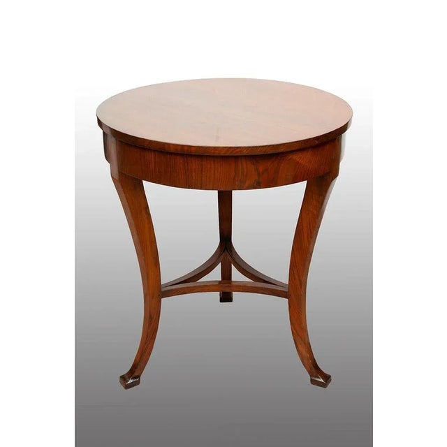 Antique Louis XVI Neapolitan Coffee Table in Walnut Burl, 18th Century For Sale - Image 5 of 5