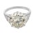 Contemporary Mid Century Gia 6.29 Carat Diamond Platinum Engagement Ring, Size 7.25 For Sale - Image 3 of 8