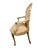 Vintage Louis XV Style Carved & Tufted Upholstered Armchair For Sale - Image 4 of 14