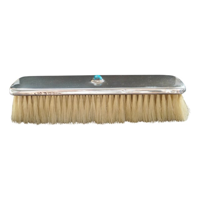 Silver & Turquoise Cymric Clothes Brush from Liberty & Co., 1906 For Sale