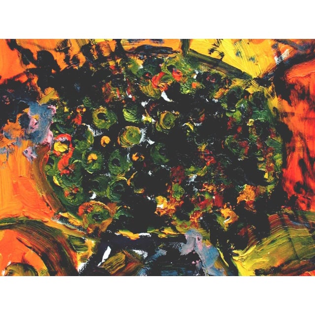 Abstract Expressionism Conrad Alvarez "Abraxus" Abstract Expressionist Oil on Canvas 2001 For Sale - Image 3 of 5