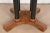 Baker Furniture Neoclassical Cherry Wood and Parcel Ebonized Pedestal Extension Dining Table, Newly Refinished For Sale - Image 10 of 12