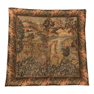 1900s Antique Victorian French Tapestry For Sale