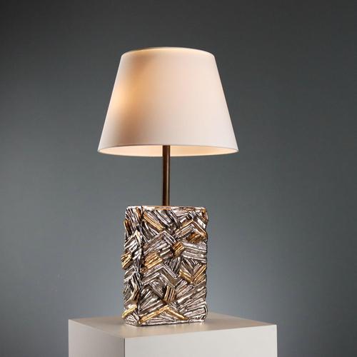 Table Lamp in Ceramic by Ulysses Pagliari For Sale - Image 12 of 12