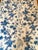 Amazing RARE find! Bob Collins coated "Layla" fabric. Gorgeous blue and white floral. Coated 50% cotton/50% linen fabric....