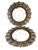 Pair Vienna Mythological Porcelain Plates in Pierced Gilt-Bronze Roman Frames For Sale - Image 9 of 18
