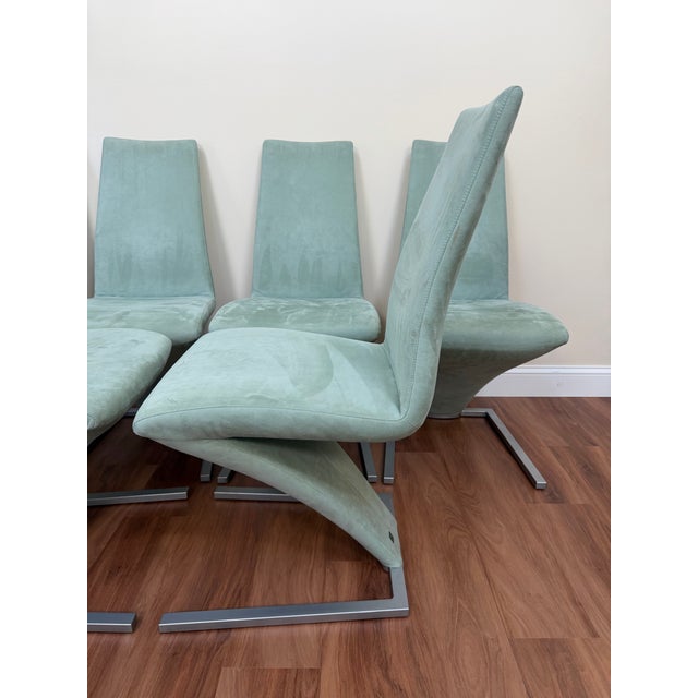 Early 21st Century Rolf Benz 7800 Cantilever Dining Chairs Set For Sale - Image 5 of 11