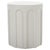Nikolaus Accent Table in White For Sale In Philadelphia - Image 6 of 7