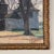 Oyster Gray Antique Framed Oil Painting on Board by J S Burnet For Sale - Image 8 of 12