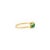 Not Yet Made - Made To Order Solid Gold Emerald Half Square Eternity Band Ring Size 5 For Sale - Image 5 of 11