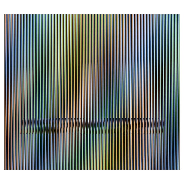 Carlos Cruz-Diez, Caura 14, Original Lithograph For Sale