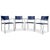 Segis Breeze Plastic Chairs by Carlo Bartoli, Set of 4 For Sale - Image 16 of 16