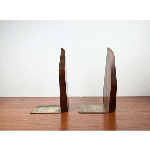 Mid-Century Modern Danish Bookends in Teak, 1960s, Set of 2 For Sale - Image 14 of 18