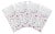 Pistils Tossed Cotton Sateen Dinner Napkins, Set of 4 For Sale