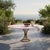 Contemporary Modern Kreiss Trieste Collection 60" Round Travertine & Wrought Iron Center or Dining Table For Sale - Image 3 of 14