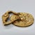 Vintage Solid Brass Lion Head Door Knocker — English Gothic Revival Style For Sale - Image 4 of 7