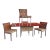 Mid Century Howell Dining Set For Sale